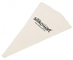 silikomart Manga pastelera 40 cm en algodòn, Color Blanco