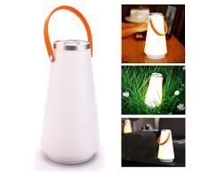 Luz de Camping, Colbor Lámpara de Panel Táctil USB Recargable Linterna LED Portátil Regulable Sensor Luce Nocturna al Aire libre Senderismo Lectura Comedor, Camping-Luces-Recargable-Linterna-USB