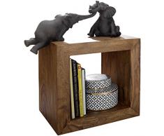 Wohnling WL1.206 - Estante (88 cm, Madera Maciza)
