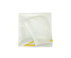 EKOBO Home - Toalla para niños, blanco, 0-2 Años