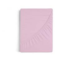 Burrito Blanco | SÃ¡banas bajeras 180x190/200 cm | Cama de 180 cm(+ Medidas Disponibles) | Tejido de AlgodÃ³n-PoliÃ©ster 50/50 | DiseÃ±o A7 Rosa