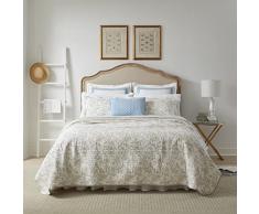 Laura Ashley Amberley Bisquit Reversible edredÃ³n Set, Bisquit, Cama Individual
