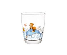 Villeroy & Boch - Happy as a Bear vaso infantil, set de 2 85mm, cristal apto para lavavajillas