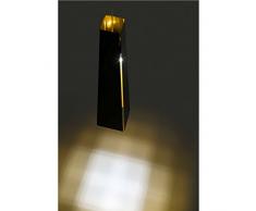 FARO BARCELONA 64172 - Pluma Colgante (Bombilla incluida) LED, 6W, Aluminio, Color Negro