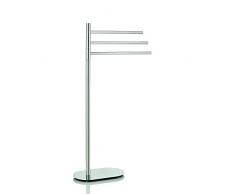 kela 22699 Lucido - Toallero con 3 Brazos (Acero Inoxidable Brillante)