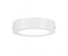 Paulmann plafón Lunar Redondo Blanco Mate LED Integrado Integriert, 11 W, 17 X 3.8 X 17 cm