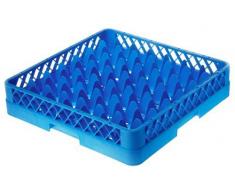 Lacor - 69249 - Cesta Base 49 Compartimentos 50x50x10 -Azul