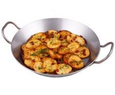 CHG Set 254-62 Sartén De Hierro con 2 Asas/Ø Aprox. 28 Cm / 2 Mm De Espesor