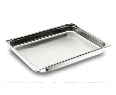 Lacor - 66010 - Cubeta GN 2/1 530x650x100 Sin Asa Inox18/10