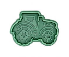 Städter Tractor Cortador de Galletas, Plástico, Verde
