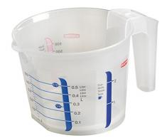 CURVER Papelera 00547-001-00 Vaso medidor, 0,5 L, translúcido