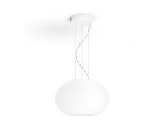 Philips Hue Flourish - Lámpara Colgante blanca con LED Integrado, Iluminación inteligente, compatible con Amazon Alexa, Apple HomeKit y Google Assistant