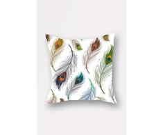 Lulu Home - Funda de Almohada, Multicolor, 45 x 45 cm