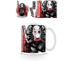 Suicidio Squad Deadshot Armadas Taza de cerÃ¡mica, Multicolor