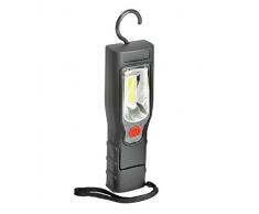 Segula 50883 - Linterna (Linterna universal, Negro, ABS sintéticos, IP44, LED, 250 lm)