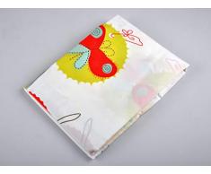 MI CASA Cortina BAÃO 620 Abejas 180X200, Estampado