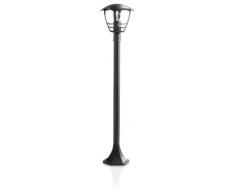 Philips myGarden Creek - Farol, iluminación Exterior, 1 Bombilla de 60 W, Color Negro