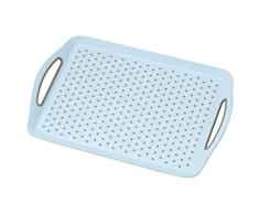 Kesper Bandeja de plÃ¡stico Azul 45,5 x 32 x 4,5 cm