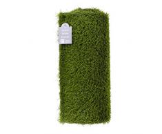 Talking Tables mantel artificial hierba verde, para La Pascua, cumpleaños, celebraciones del dÃa del juego o una fiesta de verano