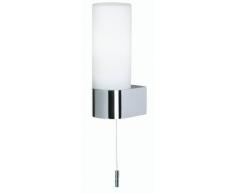Oak Lighting Flynn - Aplique de pared (acabado en cromo pulido)