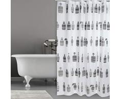 MSV Cortina de baño, Marrón, 0