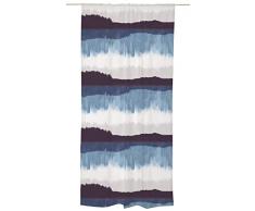 Vallila Cortina, Azul, Size: 240cm x 140cm