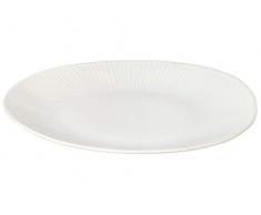 broste Copenhagen 14533274 - Plato de postre (gres), color blanco