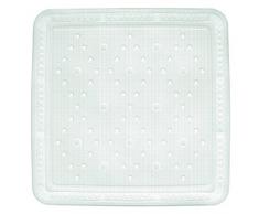 Kela 22360 Alfombrilla de baÃ±o antideslizante Blanco alfombra y pegatina antideslizantes de baÃ±o - Alfombras y pegatinas antideslizantes de baÃ±o (Alfombrilla de baÃ±o antideslizante, Adultos, Blanco, PVC, 550 mm, 550 mm)