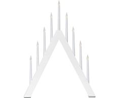 Star Candelabro para Ventana, Blanco