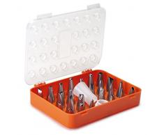 Lacor - 68991 - Juego De Boquillas Para Decoracion 26 piezas Inox.