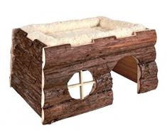 Trixie 6208 Natural Living Tilde casa de madera con suave cama 39 × 20 × 29 cm