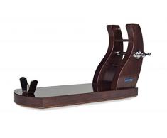 Arcos 683200 Soporte Jamonero Madera WenguÃ©, MarrÃ³n WenguÃ©, 50X19X28 Cm