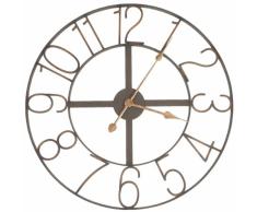 Clayre & Eef 5KL0014 - Reloj de Pared (60 x 2 cm), Color Gris
