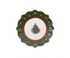 Villeroy & Boch Toys Delight Plato de Desayuno Verde, 24 cm, Porcelana Premium
