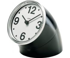 Alessi 01 B - Reloj analógico, plástico ABS, negro