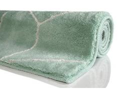 ESPRIT Flair Alfombra Moderna, poliacrÃlico, Verde Claro, 120 x 70 x 2 cm