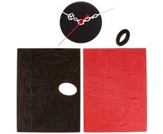 Asir Group LLC Reloj de Pared, Multicolor