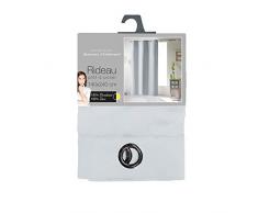 Douceur DIntÃ©rieur - 5406 , Cortina Con Anillas , 140 X 240 Cm , Occult , Opaco Liso , Gris