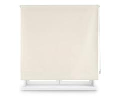 Blindecor Draco | Estor Enrollable Térmico | Estor Tejido Opaco Liso - Color Beige | 140 x 230 cm (Ancho por Alto) Tamaño de la Tela 137 x 225 cm. | Estores para Ventanas