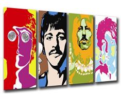 Cuadros Camara Poster FotogrÃ¡fico Beatles, John Lennon, Paul Mccartney TamaÃ±o total: 131 x 62 cm XXL, Multicolor
