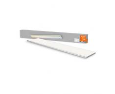 LEDVANCE LÃ¡mpara de techo LED inteligente, panel interior con tecnologÃ­a WiFi, color de luz cambiante (3000K-6500K), colores RGB cambiables, 1200 mm x 100 mm, compatible con Google y Alexa, SMART+