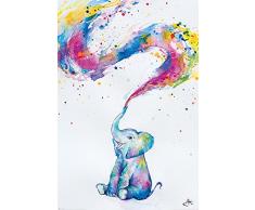 Marc Allante Póster Primavera, 61 X 91,5 cm, Papel, Multicolor, 61 x 91.5cm