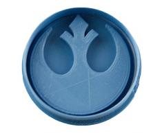 Cuticuter Alianza Rebelde Star Wars Cortador de Galletas, Azul, 8x7x1.5 cm