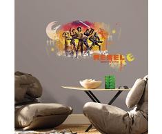 RoomMates Pegatinas de Pared Rebels. Estilo Acuarela (3 Elementos)