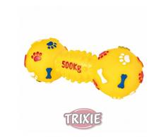 Trixie - Mancuerna vinilo para perros, colores surtidos