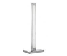 WOFI Lámpara de mesa Integriert, 9 W, chrom, 16 x 10 x 44 cm