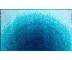 Grund Alfombra de Baño, Ultra Suave y Absorbente, Antideslizante, 5 Años de GarantÃa, Sunshine, Alfombra de Baño 60x100 cm, Turquesa