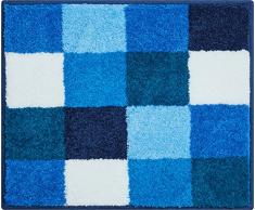 Grund Bona Alfombra de Baño, Poliacrílico Supersoft, Azul, 50x60 cm