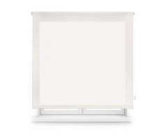 Blindecor Ara - Estor enrollable translÃºcido liso, Blanco Roto, 120 x 175 cm (ancho x alto)