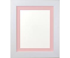 Frames by Post Marco de Fotos, Madera, Blanco, 20 x 20 Inches Image Size 40 x 40 cm